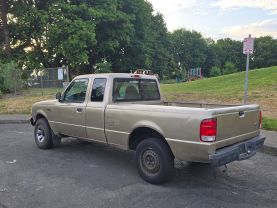 2000 FORD RANGER SUPER CAB PICKUP V6, FLEX FUEL, 3.0 LITER PICKUP 2D