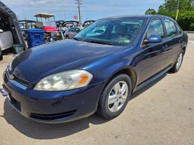 2010 CHEVROLET IMPALA SEDAN V6, FLEX FUEL, 3.5 LITER LS SEDAN 4D