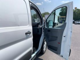 2018 FORD TRANSIT 250 UPFITTED CARGO VAN LOW ROOF  130'' WB CARGO VANS V6, ECOBOOST, TT 3.5L LOW ROOF W/SLIDING SIDE DOOR W/RWB VAN 3D - Eddies Auto Sales