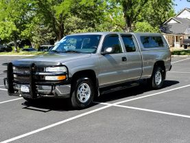 2001 CHEVROLET SILVERADO 1500 EXTENDED CAB PICKUP LIGHT PEWTER METALLIC AUTOMATIC - Capital City Auto