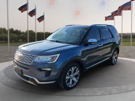 2018 FORD EXPLORER SUV V6, ECOBOOST, TT, 3.5L PLATINUM SPORT UTILITY 4D