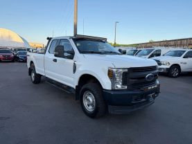 2018 FORD F250 SUPER DUTY SUPER CAB PICKUP V8, FLEX FUEL, 6.2 LITER XL PICKUP 4D 8 FT
