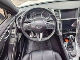 2018 INFINITI Q60 COUPE V6, TWIN TURBO, 3.0 LITER 3.0T LUXE COUPE 2D