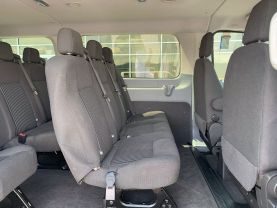 2016 FORD TRANSIT 350 15 PASSENGER VAN PASSENGER VANS V6, FLEX FUEL, 3.7 LITER XL W/LOW ROOF W/60/40 SIDE DOOR VAN 3D - Eddies Auto Sales