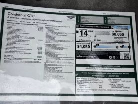 2013 BENTLEY CONTINENTAL CONVERTIBLE W12, TWIN TURBO, FF, 6.0L GTC CONVERTIBLE 2D