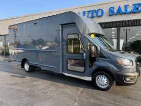 2022 FORD TRANSIT CUTAWAY CUTAWAY V6, FLEX FUEL, 3.5 LITER 350 HD XL CUTAWAY VAN 2D