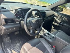 2023 CHEVROLET TRAVERSE SUV V6, 3.6 LITER PREMIER SPORT UTILITY 4D at T&T Repairables - used car dealership in Spencer, Indiana.