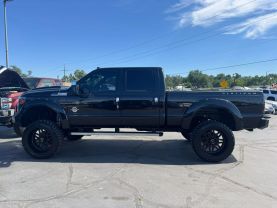 2014 FORD F250 SUPER DUTY CREW CAB PICKUP V8, TURBO DIESEL, 6.7L PLATINUM PICKUP 4D 6 3/4 FT