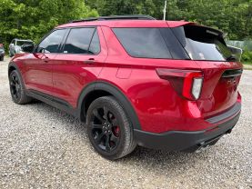 2020 FORD EXPLORER SUV V6, ECOBOOST, TWIN TURBO, 3.0 LITER ST SPORT UTILITY 4D at T&T Repairables - used car dealership in Spencer, Indiana.