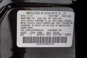 2017 INFINITI Q70 SEDAN V6, 3.7 LITER 3.7 SEDAN 4D