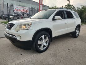 2011 GMC ACADIA SUV V6, 3.6 LITER SLT SPORT UTILITY 4D
