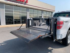 2013 FORD F150 REGULAR CAB 8FT BED WITH 1,300 LBS LIFTGATE PICKUP TRUCKS V6, FLEX FUEL, 3.7 LITER XL PICKUP 2D 6 1/2 FT - Eddies Auto Sales