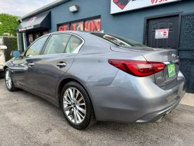 2019 INFINITI Q50 SEDAN V6, TWIN TURBO, 3.0 LITER 3.0T LUXE SEDAN 4D