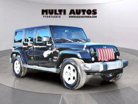 2015 JEEP WRANGLER SUV V6, 3.6 LITER UNLIMITED SAHARA SPORT UTILITY 4D