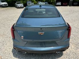 2023 CADILLAC CT4 SEDAN 4-CYL, TURBO, 2.0 LITER LUXURY SEDAN 4D at T&T Repairables - used car dealership in Spencer, Indiana.