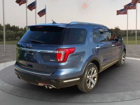 2018 FORD EXPLORER SUV V6, ECOBOOST, TT, 3.5L PLATINUM SPORT UTILITY 4D