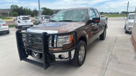 2012 FORD F150 SUPER CAB PICKUP V8, FLEX FUEL, 5.0 LITER XLT PICKUP 4D 6 1/2 FT