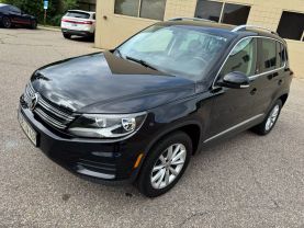 2017 VOLKSWAGEN TIGUAN SUV 4-CYL, TURBO, 2.0 LITER 2.0T WOLFSBURG EDITION 4MOTION SPORT UTILITY 4D