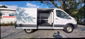 2017 FORD TRANSIT 250 VAN CARGO V6, FLEX FUEL, 3.7 LITER LOW ROOF W/SLIDING SIDE DOOR W/RWB VAN 3D