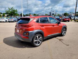 2021 HYUNDAI KONA SUV 4-CYL, TURBO, GDI, 1.6 LITER LIMITED SPORT UTILITY 4D