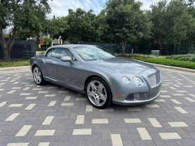 2013 BENTLEY CONTINENTAL CONVERTIBLE W12, TWIN TURBO, FF, 6.0L GTC CONVERTIBLE 2D