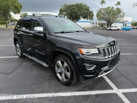 2014 JEEP GRAND CHEROKEE SUV V6, ECODIESEL, 3.0T OVERLAND SPORT UTILITY 4D