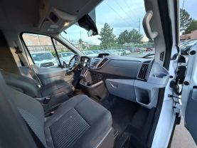 2016 FORD TRANSIT 150 WAGON PASSENGER V6, FLEX FUEL, 3.7 LITER XLT W/MEDIUM ROOF W/SLIDING SIDE DOOR VAN 3D