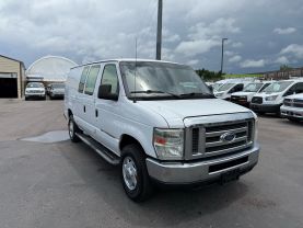 2013 FORD E250 CARGO CARGO V8, FLEX FUEL, 4.6 LITER VAN 3D