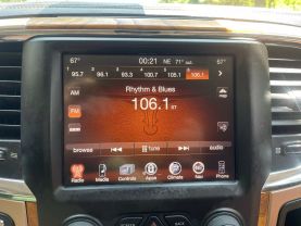 2014 RAM 1500 CREW CAB PICKUP V8, HEMI, 5.7 LITER LARAMIE LONGHORN PICKUP 4D 5 1/2 FT