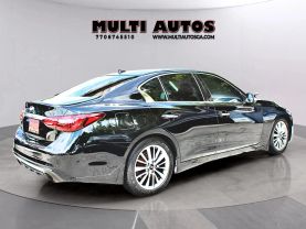 2022 INFINITI Q50 SEDAN V6, TWIN TURBO, 3.0 LITER LUXE SEDAN 4D
