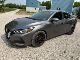 2023 NISSAN SENTRA SEDAN 4-CYL, 2.0 LITER SV SEDAN 4D at T&T Repairables - used car dealership in Spencer, Indiana.