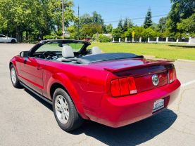 2007 FORD MUSTANG CONVERTIBLE V6, 4.0 LITER PREMIUM CONVERTIBLE 2D