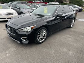 2018 INFINITI Q50 SEDAN V6, TWIN TURBO, 3.0 LITER 3.0T LUXE SEDAN 4D