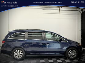 2017 HONDA ODYSSEY VAN V6, I-VTEC, 3.5 LITER EX-L W/DVD RES MINIVAN 4D