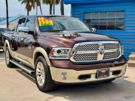 2015 RAM 1500 CREW CAB PICKUP V8, HEMI, 5.7 LITER LARAMIE LONGHORN PICKUP 4D 5 1/2 FT