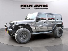 2017 JEEP WRANGLER UNLIMITED SUV V6, 3.6 LITER SPORT SUV 4D