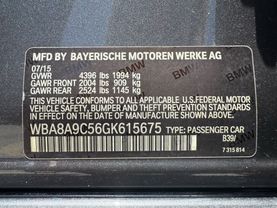 2016 BMW 3 SERIES SEDAN 4-CYL, TURBO, 2.0 LITER 320I SEDAN 4D