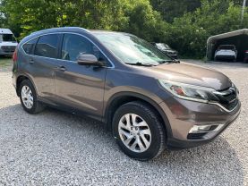 2015 HONDA CR-V SUV 4-CYL, I-VTEC, 2.4 LITER EX-L SPORT UTILITY 4D at T&T Repairables - used car dealership in Spencer, Indiana.