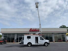2018 FORD E350 SUPER DUTY CUTAWAY 36FT CABLE SPLICER BUCKET VAN ALTEC AT200A BUCKET TRUCKS V10, 6.8 LITER CUTAWAY VAN 2D - Eddies Auto Sales