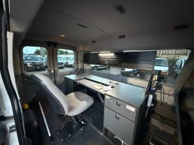 2016 FORD TRANSIT 150 WAGON PASSENGER V6, FLEX FUEL, 3.7 LITER XLT W/MEDIUM ROOF W/SLIDING SIDE DOOR VAN 3D