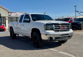 2013 GMC SIERRA 1500 EXTENDED CAB PICKUP V8, FLEX FUEL, 5.3 LITER SLE PICKUP 4D 6 1/2 FT