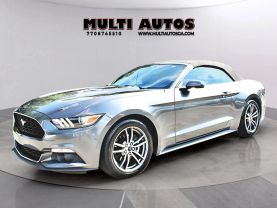 2016 FORD MUSTANG CONVERTIBLE 4-CYL, ECOBOOST, 2.3T ECOBOOST PREMIUM CONVERTIBLE 2D