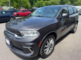 2021 DODGE DURANGO SUV V6, 3.6 LITER SXT PLUS SPORT UTILITY 4D - Gesner Auto Inc in Taunton, MA, 41.88613, -71.14527