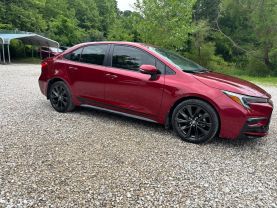2023 TOYOTA COROLLA SEDAN 4-CYL, DYNAMIC-FORCE, 2.0 LITER SE SEDAN 4D at T&T Repairables - used car dealership in Spencer, Indiana.