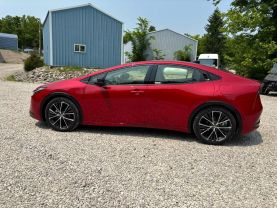 2024 TOYOTA PRIUS HATCHBACK 4-CYL, HYBRID, 2.0 LITER XLE HATCHBACK 4D at T&T Repairables - used car dealership in Spencer, Indiana.