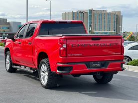 2021 CHEVROLET SILVERADO 1500 CREW CAB PICKUP 4-CYL, TURBO, 2.7 LITER CUSTOM PICKUP 4D 5 3/4 FT - The Auto Lot