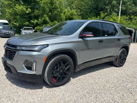 2023 CHEVROLET TRAVERSE SUV V6, 3.6 LITER PREMIER SPORT UTILITY 4D at T&T Repairables - used car dealership in Spencer, Indiana.