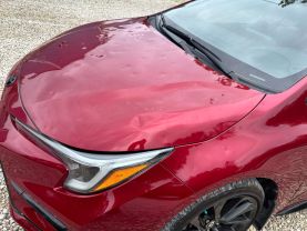 2023 TOYOTA COROLLA SEDAN 4-CYL, DYNAMIC-FORCE, 2.0 LITER SE SEDAN 4D at T&T Repairables - used car dealership in Spencer, Indiana.