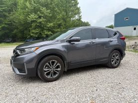 2022 HONDA CR-V SUV 4-CYL, TURBO, 1.5 LITER EX-L SPORT UTILITY 4D at T&T Repairables - used car dealership in Spencer, Indiana.