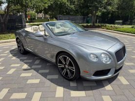 2014 BENTLEY CONTINENTAL CONVERTIBLE V8, TWIN TURBO, 4.0 LITER GTC CONVERTIBLE 2D